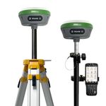 R26 GNSS IMU RTK GPS Surveying Equipment Rover Base Handheld Collector with Survey Software, NOAA Certificated, 1408 Channels, 1cm Accuracy, Kilometer Wireless Distance(exclude tripod&pole)