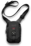 MVRK Phone Holder - Small Crossbody Shoulder Bag - Tailored to Snugly Fit Both iPhones and Androids, Black