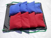 Cornhole Bags x8 (Blue and Red)