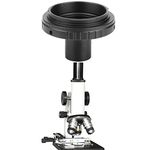 Bindpo T2-EOS Microscope Adapter with M42 Thread, 23.2mm T-Mount Microscope Eyepiece Converter to Canon EOS Mount SLR Camera