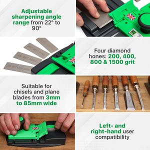G Sharp Edge Chisel Sharpener – Precision Tool Sharpening Guide