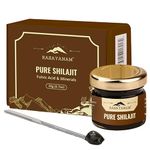 Rasayanam Pure Original Himalayan Shilajit/Shilajeet Resin 20g | Improve Strength & stamina for men & women | 4X Concentrated formula, Stronger Than Pills & Capsules