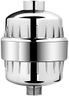 AquaBliss High Output Universal Shower Filter with Replaceable Multi-Stage Filter Cartridge - Chrome (1 Pack)