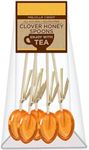 Melville Candy Clover Honey Spoons [For Tea Lovers] Gluten-Free 5 Count