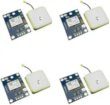 4-Pack GY-NEO6MV2 NEO-6M GPS Flight Controller Module 3V-5V with Super Ceramic Antenna for Arduino EEPROM APM 2.5