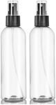 ljdeals 8 oz Clear Plastic Spray Bo