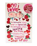 UK Greetings Large One I Love Birthday Card with Badge