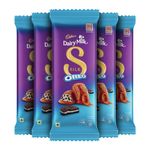 Cadbury Dairy Milk Silk Oreo Chocolate Bar, 60 G (Pack Of 5) - 300 Gm
