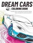 Dream Cars Coloring Book: Top 50 Ic