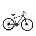 CRADIAC - Spark 7 Speed | 18.5 INCH HI-TENSILE Steel Frame | 700C T Hybrid Bike | Front Suspension | Jak Dual DISC | Unisex 5.8 FT +
