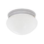 Designers Fountain 4732-WH Basic 9" Flushmount