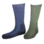 Woolrich Men's Ultimate Merino Wool Socks (2 Pr), Super Thick