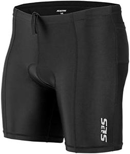 SLS3 Triathlon Shorts Mens – Tri Shorts Mens – 2 Pockets FRT – Designed by Athletes for Racing