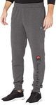 Champion Men’s Powerblend Joggers, Men’s Fleece Joggers, Men’s Cotton Sweatpants, 31" Inseam, Granite Heather-586296, Medium