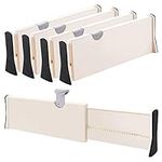 Drawer Dividers Organizer 4 Pack, A