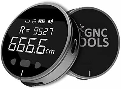 Regla Digital, Juego de Cinta métrica, 8 en 1 Pantalla LCD HD Regla de Cinta métrica 99m - Kit de Herramientas para medir Longitud de Alta precisión - Metro Laser Recargable Tipo C