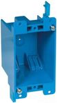 Carlon B114R-UPC Switch/Outlet Box, Old Work, 1 Gang, 4-1/8-Inch Length by 2-1/4-Inch Width by 2-3/4-Inch Depth, Blue