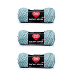 Red Heart Super Saver Icelandic Mix, 3 Pack of 5oz/142g-Acrylic-#4 Medium-236 Yards, Knitting/Crochet