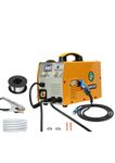 GB KORE ARC MIG205 MIG/MAG Gasless Welding Machine | 200A Inverter Welder | Multi-Process (MIG, MAG, ARC, Lift TIG) | Torch, Earthing Clamp, Gas Hose & 5kg 1.0mm Flux Core Wire
