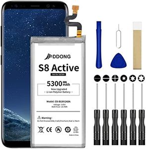 DDONG for Samsung Galaxy S8 Active Battery, Upgraded 5300mAh Replacement Battery for Galaxy S8 Active EB-BG892ABE EB-BG892ABA SM-G892 SM-G892A SM-G892U with Repair Tool Kits