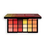 Makeup Revolution Color Book Eyeshadow Palette, 24 Shimmer Hues & 24 Matte Shades, Vegan & Cruelty-Free, Black, Silver & White Tones, 0.96 Oz