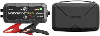 NOCO Boost Plus GB40 1000 Amp 12-Volt UltraSafe Portable Lithium Car Battery Jump Starter Pack & GC040 Universal EVA Protection Case for GENIUS1, GENIUS2, GENIUS5, and GENIUS10