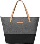 Petunia Pickle Bottom Downtown Tote, Graphite/black