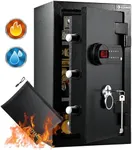 ADIMO Fireproof Safe Box for Home, 