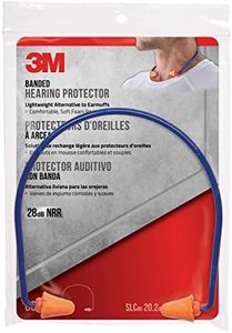 3M Safety Banded Style Hearing Protector 90537-80025T, Oranges