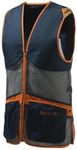 BERETTA GT671 Full Mesh Shooting Vest Total Blue and Grey (XXL)