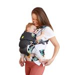 LÍLLÉbaby Complete Airflow Deluxe Ergonomic 6-in-1 Baby Carrier Newborn to Toddler - Lumbar Support - for Children 7-45 Pounds - 360 Degree Baby Wearing - Inward and Outward - Watercolor Space Dye