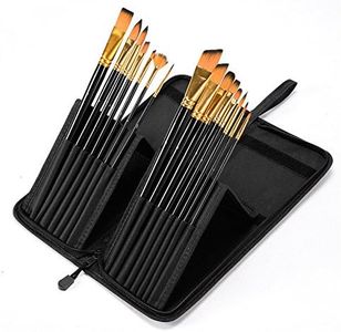 15pcs Juego de Pinceles de Pintura de nilón de manija de Madera de Formas Diferentes de Pintura al óleo de guache Acuarela proveedores de Arte acrílicos Cepillo de Pintura.