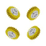RURBRIN W10112253 Mixer Worm Gear Replacement for Whirlpool & KitchenAid Mixers Replace Parts 4162897 4169830 AP4295669-4PCS