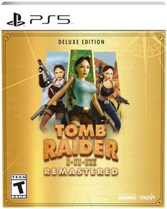 Tomb Raider I-III Remastered Starring Lara Croft Deluxe Edition - PlayStation 5