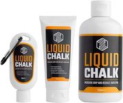 Liquid Chalk - Sports Chalk - Superior Grip and Sweat-Free Hands for Weightlifting, Gym, Rock Climbing, Bouldering, Gymnastics, Pole Dancing and Fitness, CrossFit, Bodybuilding and More (50ml)