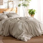 Bedsure Linen Duvet Cover King - Li