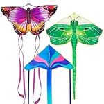 3 Pack Large Kites - Butterfly Delt