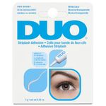 DUO Striplash Faux Eyelash Adhesive Water Proof Solution, Clear, 0.25 oz./7 g. (Packaging may vary slightly)