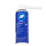 AF Labelclene Label and Sticky Stuff Remover Spray with Brush - Dissolves and Removes Sticky Label & Tape Glue Adhesives, Scuff Marks & Wax , 200ml