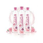 Dabur Gulabari Premium Rose Water - 400ml (Pack of 3) | With No Paraben | Cleanses, Hydrates & Moisturises Skin | Balances & Restores Skin's pH Levels | For All Skin Types
