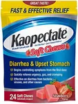 Kaopectate Soft Chews, Bismuth Subsalicylate, Anti-Diarrheal and Upset Stomach Reliever - 24 count