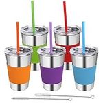 Rommeka Stainless Steel Cups, 5 Pac