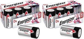 Energizer Max D Batteries, Premium 