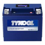 TYKOOL YTX20L-BS/YTX20HL/YB16CL-B Lithium LiFePO4 Motorcycle Battery, 12V 12Ah, 600CCA, Built in BMS, Powersports Battery,for ATV,UTV,Jet Ski,PWC,Snowmobile, Quad,Riding Lawn Mower, tractor