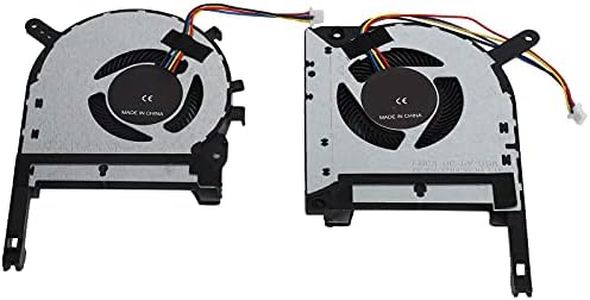 ASUS TUF Gaming, 2pcs Laptop CPU GPU Cooling Fans Fa506 Fx505g Fx505 F TUF FX505ge FX505gm FX505dt FX705 506 Fx505dy Fx505gt Replacement for ASUS
