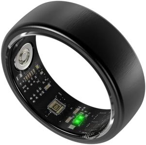 Smart Ring for Men & Women, Fitness and Health Tracker Ring(Black 14)