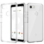 Newlike Google Pixel 3, EXCLUSIVE -[Bumper] Transparent Back Cover Clear Thin Case - for Google Pixel 3