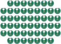 Unity Same Keyed Green Disc Padlock