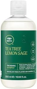 Tea Tree Lemon Sage Thickening Shampoo, Builds Body + Boosts Volume, For Fine Hair, 10.14 fl. oz.