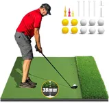 Joloofu Dual-Turf Golf Mat 36MM: 5x